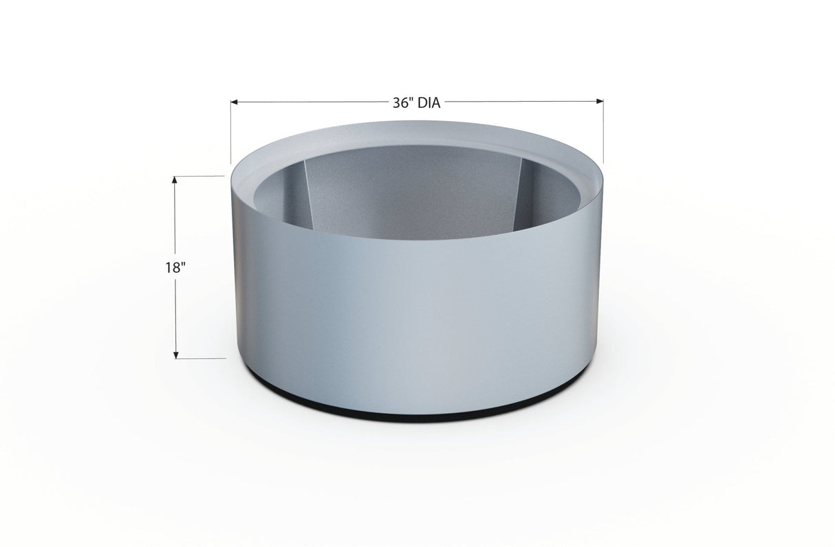 Aluminum Round Planter - Plantercraft