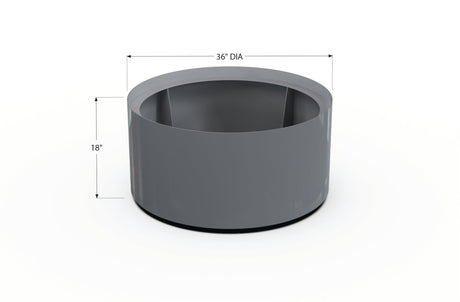 Aluminum Round Planter - Plantercraft