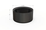 Aluminum Round Planter – 24" to 36" DIA
