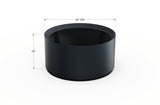 Aluminum Round Planter – 24" to 36" DIA