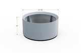 Aluminum Round Planter – 24" to 36" DIA