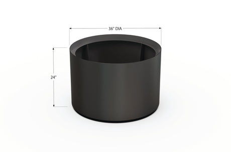 Aluminum Round Planter - Plantercraft