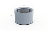 Aluminum Round Planter - Plantercraft