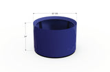 Aluminum Round Planter – 24" to 36" DIA