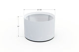 Aluminum Round Planter – 24" to 36" DIA