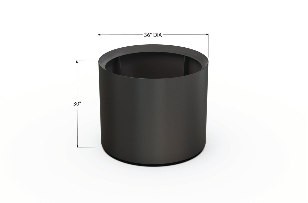 Aluminum Round Planter - Plantercraft