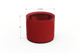 Aluminum Round Planter – 24" to 36" DIA