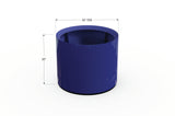 Aluminum Round Planter – 24" to 36" DIA