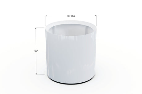 Aluminum Round Planter - Plantercraft