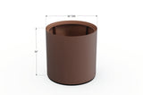 Aluminum Round Planter – 24" to 36" DIA