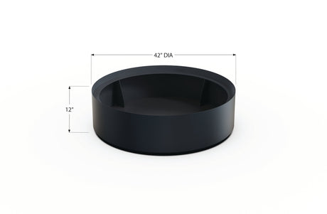 Aluminum Round Planter - Plantercraft