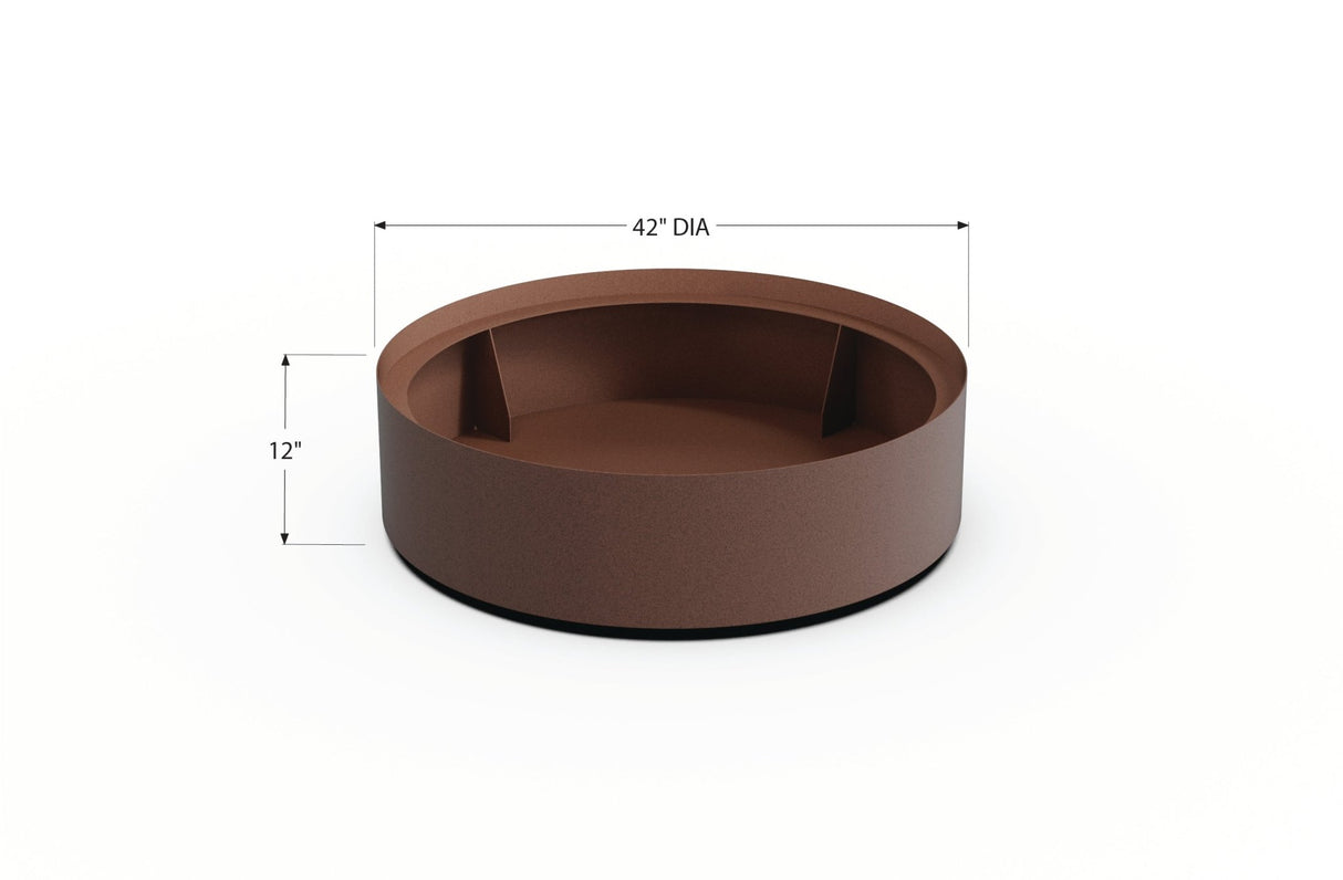 Aluminum Round Planter - Plantercraft
