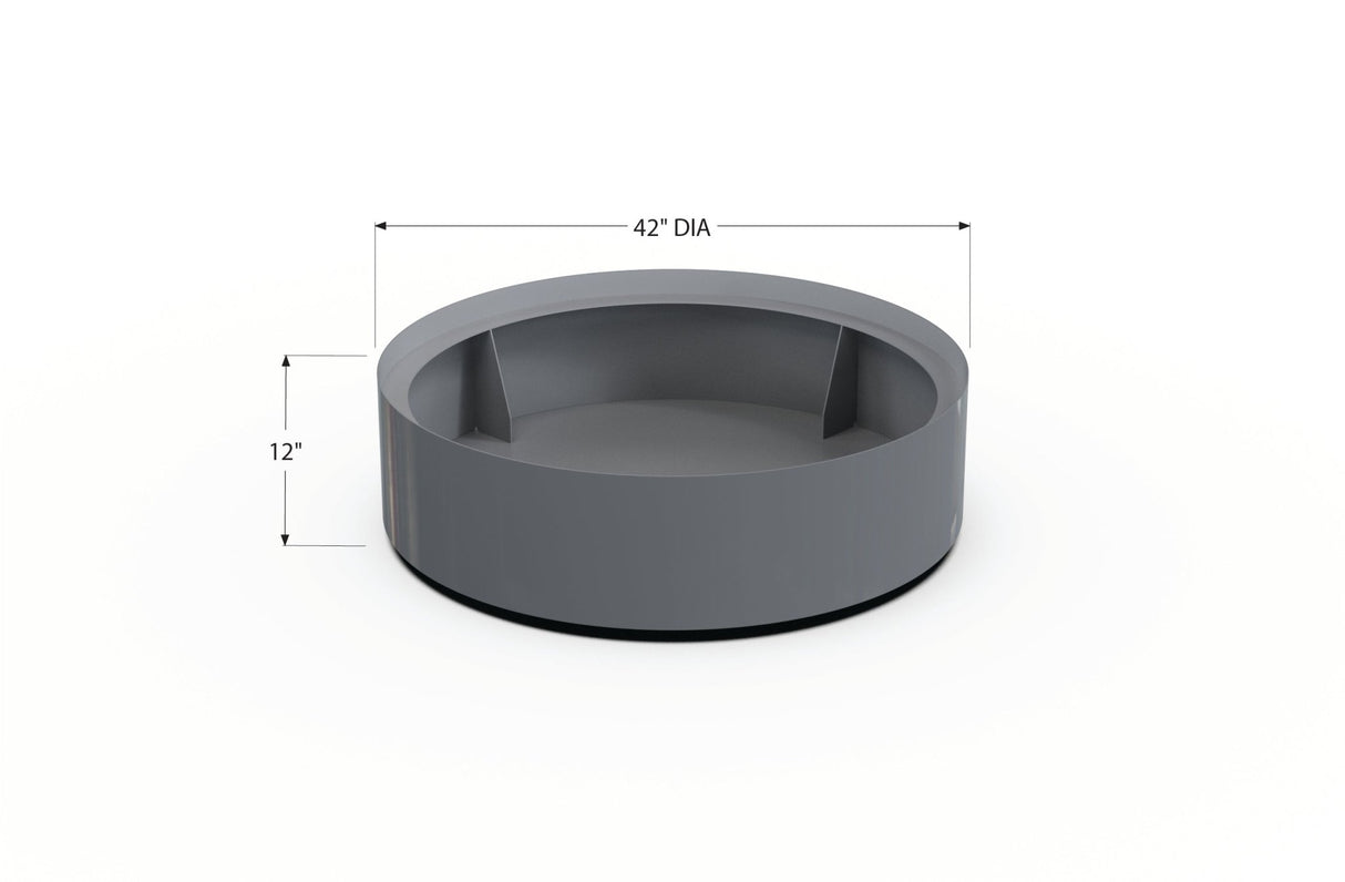 Aluminum Round Planter - Plantercraft
