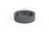 Aluminum Round Planter - Plantercraft