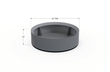 Aluminum Round Planter - Plantercraft