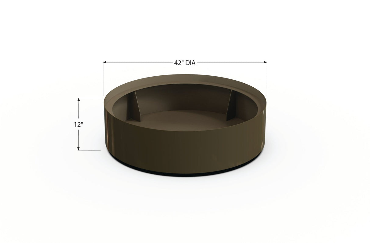 Aluminum Round Planter - Plantercraft