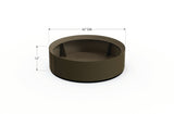 Aluminum Round Planter - Plantercraft
