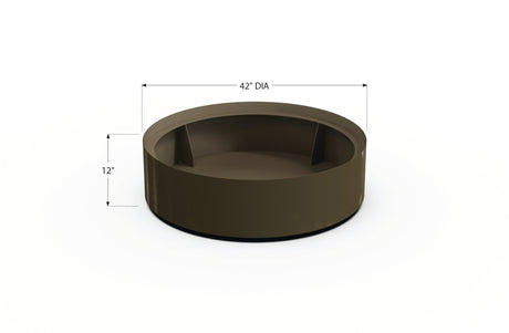 Aluminum Round Planter - Plantercraft