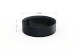 30% OFF Aluminum Round Planter – 48" DIA x 18" H
