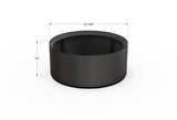Aluminum Round Planter - Plantercraft