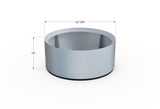 Aluminum Round Planter - Plantercraft
