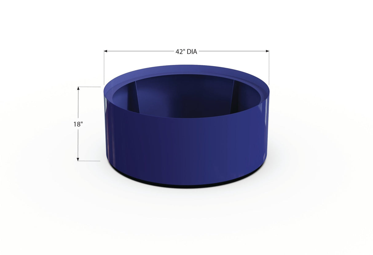 Aluminum Round Planter - Plantercraft