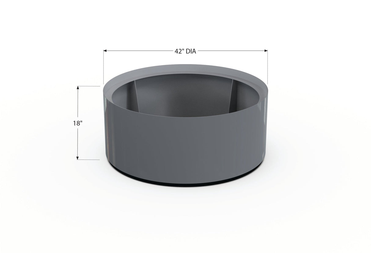 Aluminum Round Planter - Plantercraft