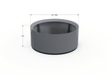 Aluminum Round Planter - Plantercraft