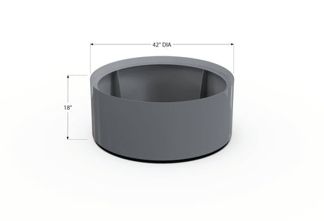 Aluminum Round Planter - Plantercraft