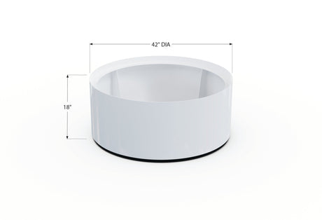 Aluminum Round Planter - Plantercraft