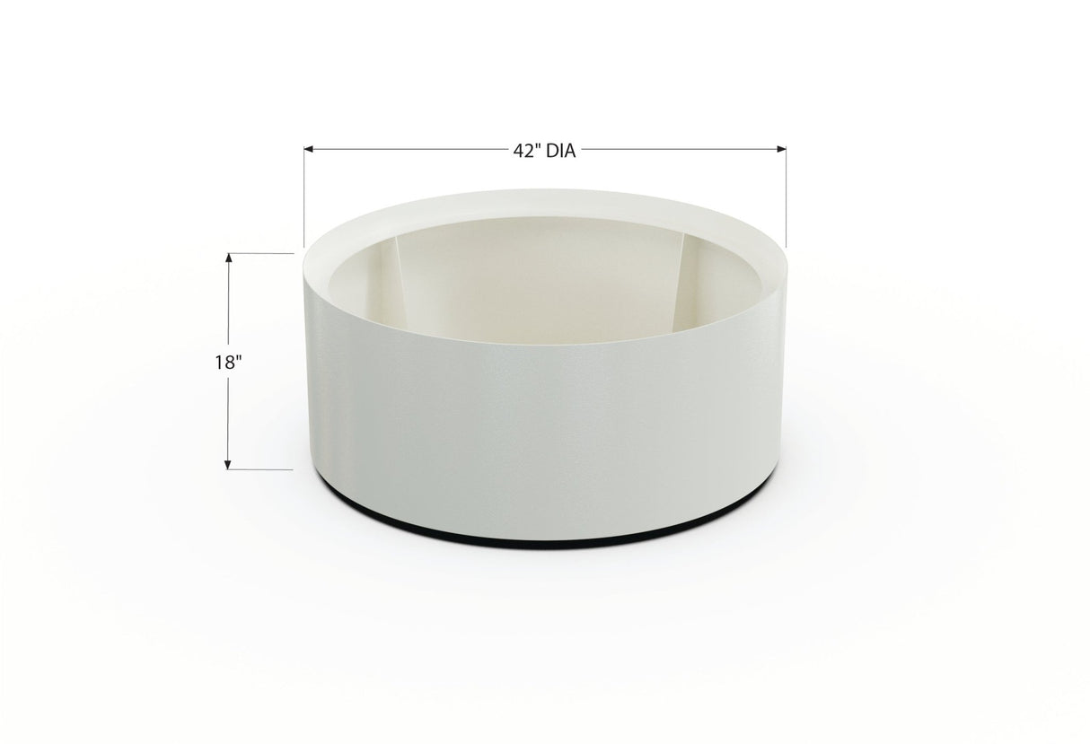 Aluminum Round Planter - Plantercraft