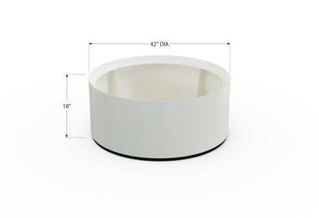 Aluminum Round Planter - Plantercraft