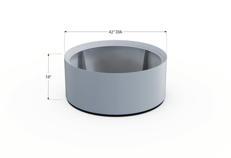 Aluminum Round Planter - Plantercraft