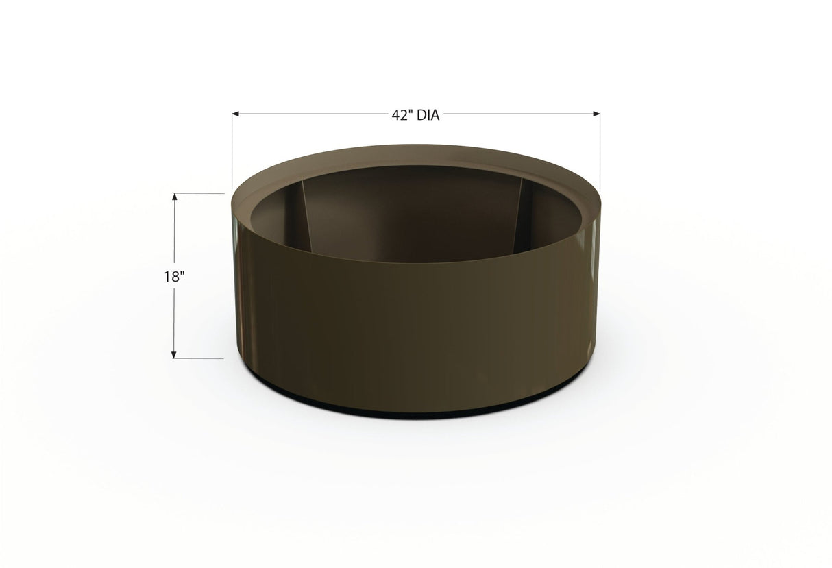Aluminum Round Planter - Plantercraft