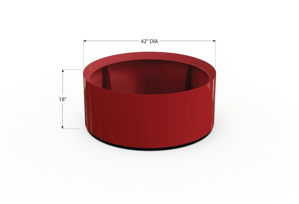 Aluminum Round Planter - Plantercraft
