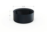 Aluminum Round Planter - Plantercraft