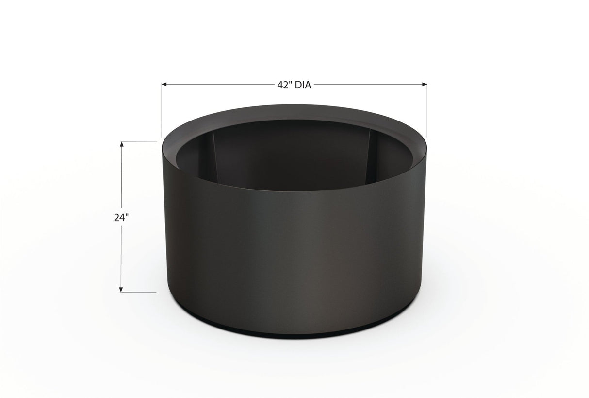 Aluminum Round Planter - Plantercraft