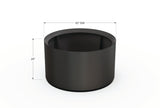 Aluminum Round Planter - Plantercraft