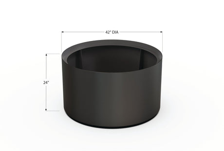 Aluminum Round Planter - Plantercraft