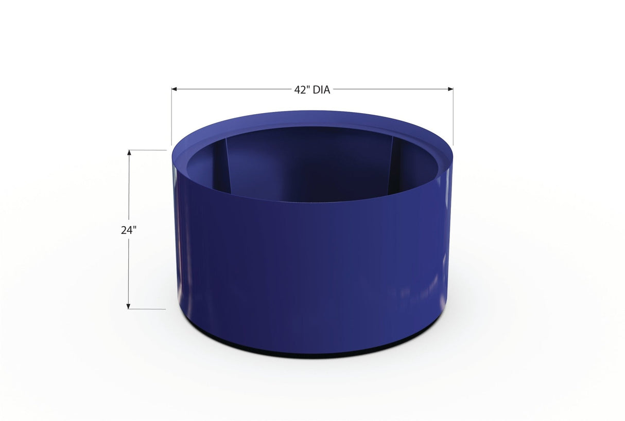 Aluminum Round Planter - Plantercraft