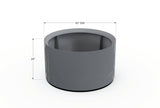 Aluminum Round Planter - Plantercraft
