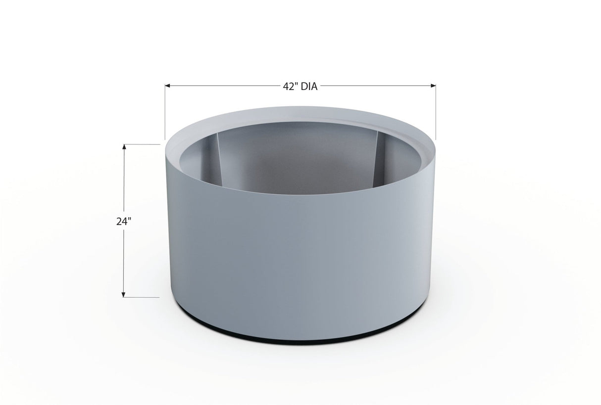 Aluminum Round Planter - Plantercraft