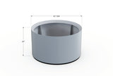 Aluminum Round Planter - Plantercraft