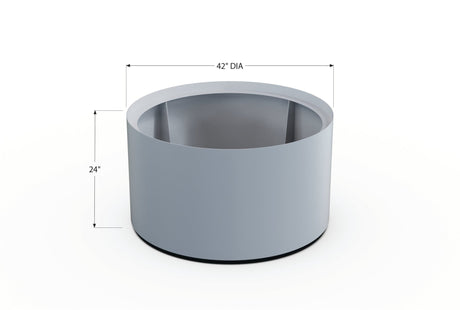 Aluminum Round Planter - Plantercraft