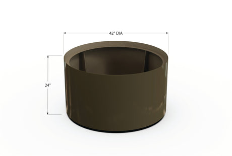 Aluminum Round Planter - Plantercraft