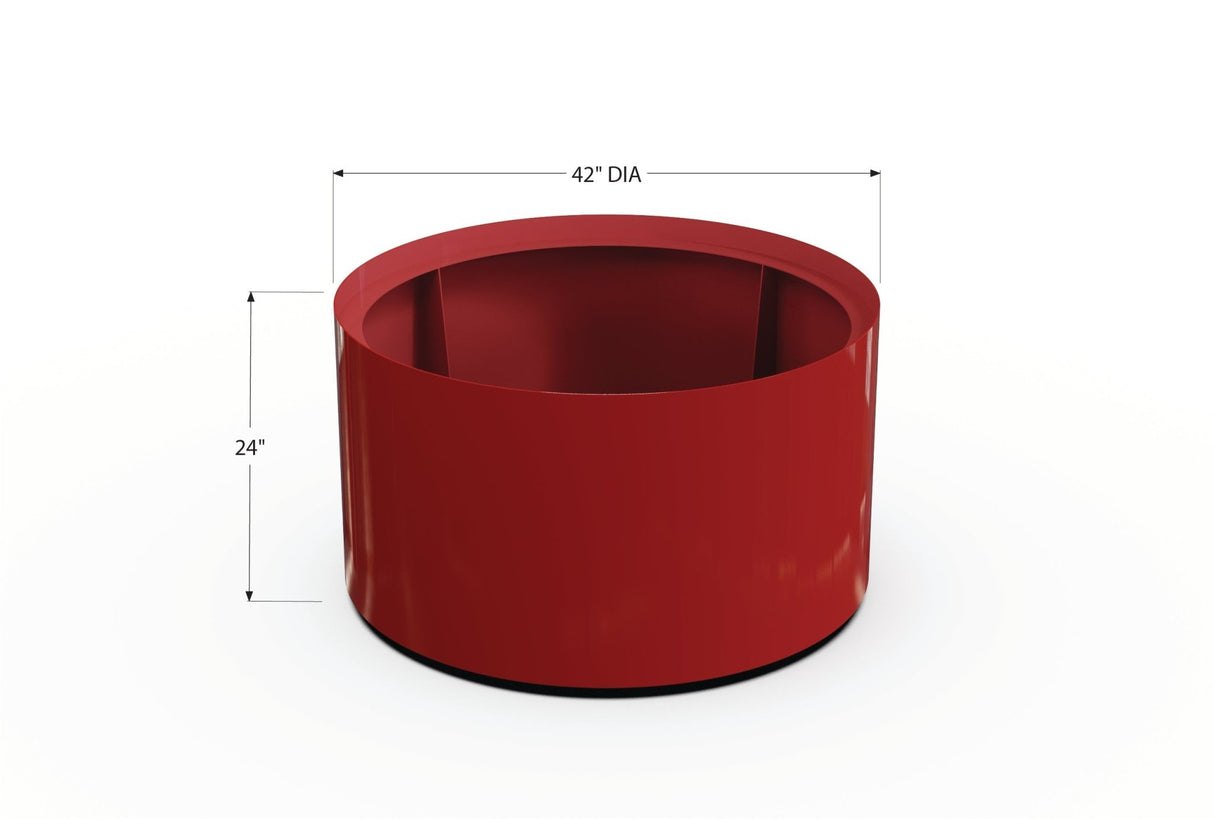 Aluminum Round Planter - Plantercraft