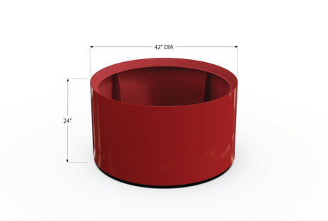 Aluminum Round Planter - Plantercraft