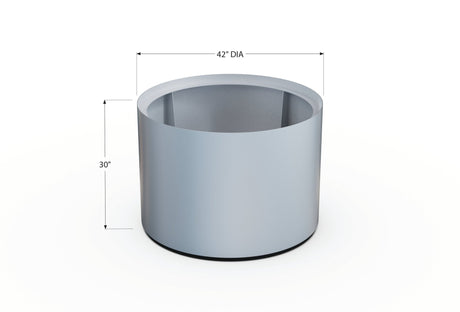 Aluminum Round Planter - Plantercraft