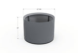 Aluminum Round Planter - Plantercraft