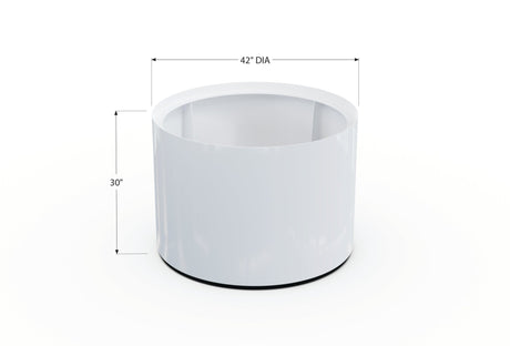 Aluminum Round Planter - Plantercraft